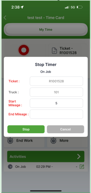 Mobile App User Manual – TCR Software