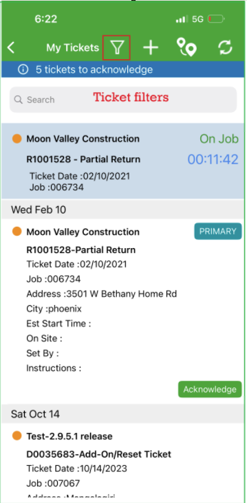 Mobile App User Manual – TCR Software